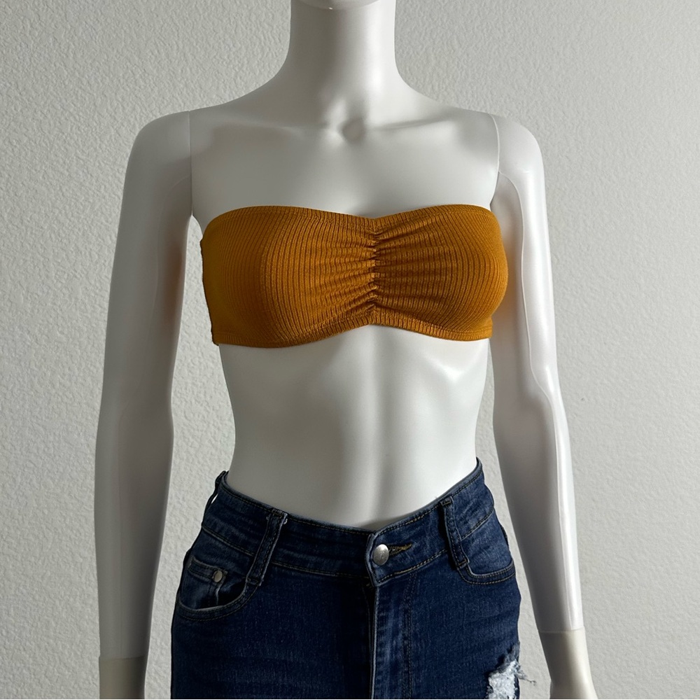Rust Bandeau Top